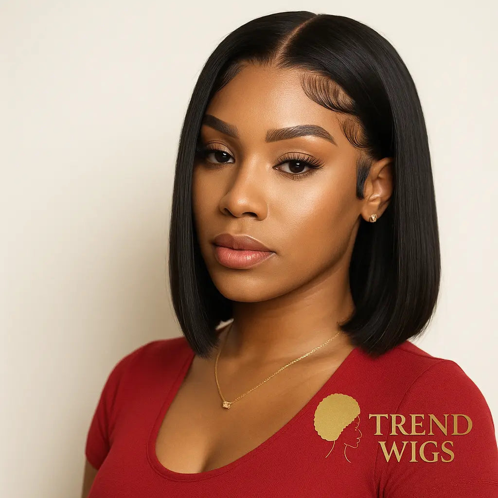 Bob Lace Front Wig Raw Hair - Cheveux naturels humains TrendWigs