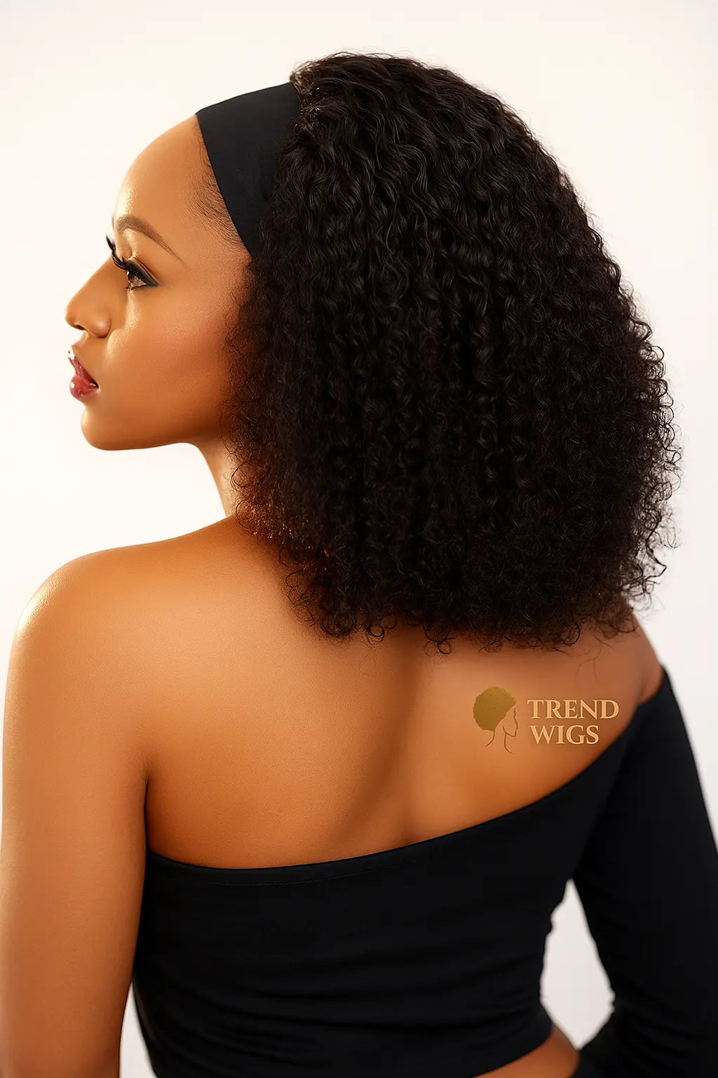 Headband Kinky Curly Wig Raw Hair | Perruque Bandeau Kinky Curly Trend Wigs