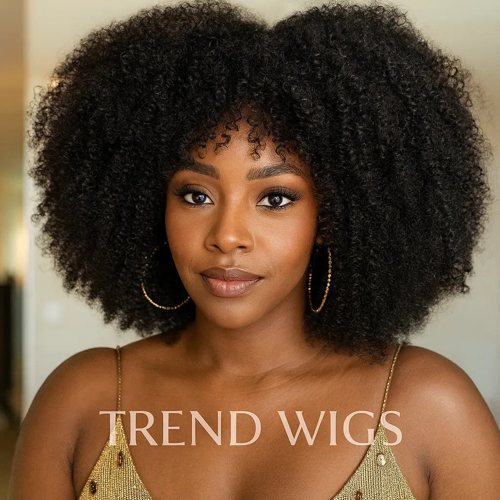 Wig Afro Kinky Curly – Volume & Élégance 100 % Naturelle brésilien TrendWigs