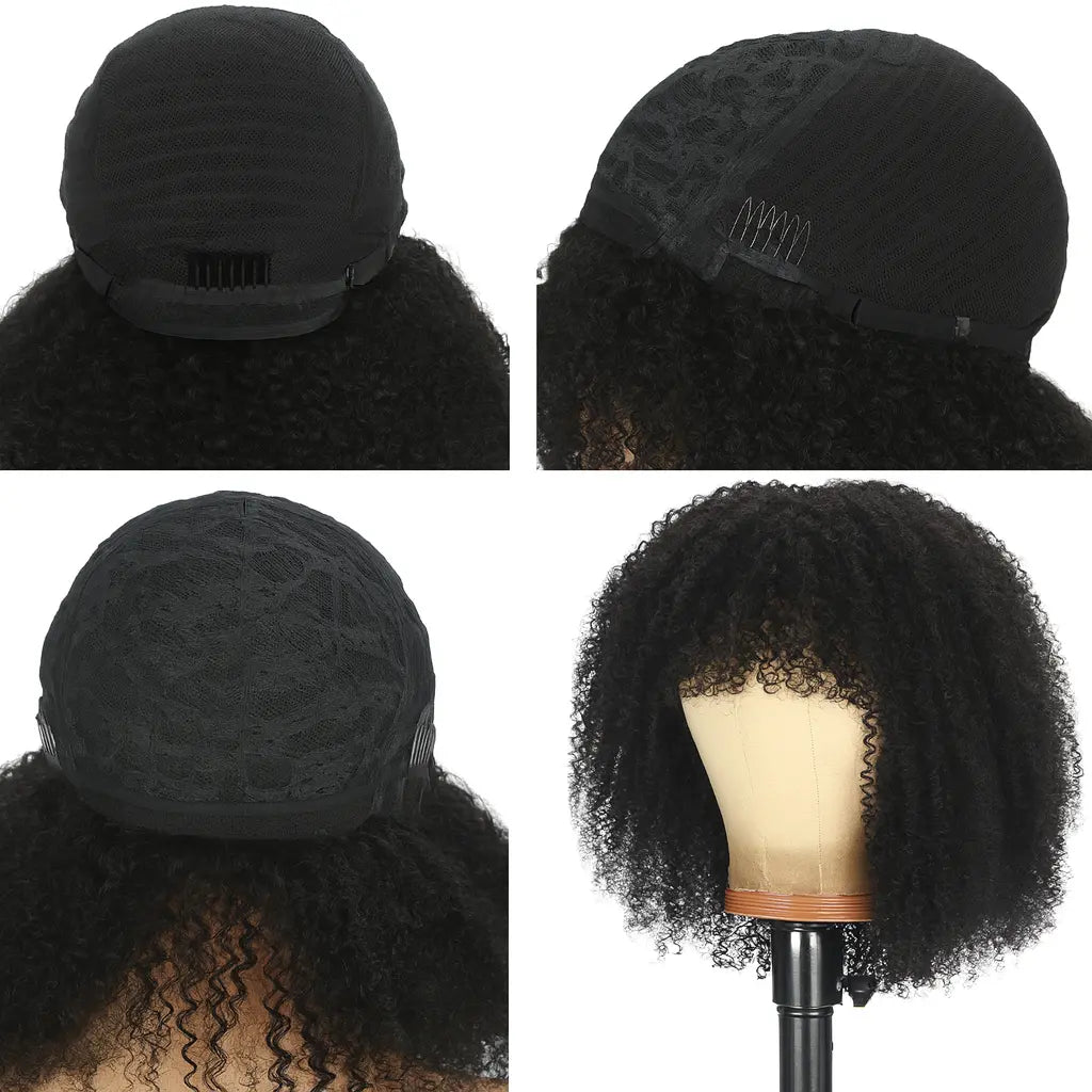 Wig Afro Kinky Curly – Volume & Élégance 100 % Naturelle brésilien TrendWigs