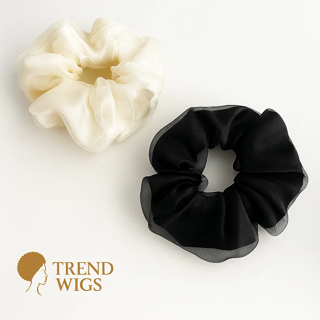 Chouchous élégants en Mousseline de Soie – Lot de 3 Trend Wigs