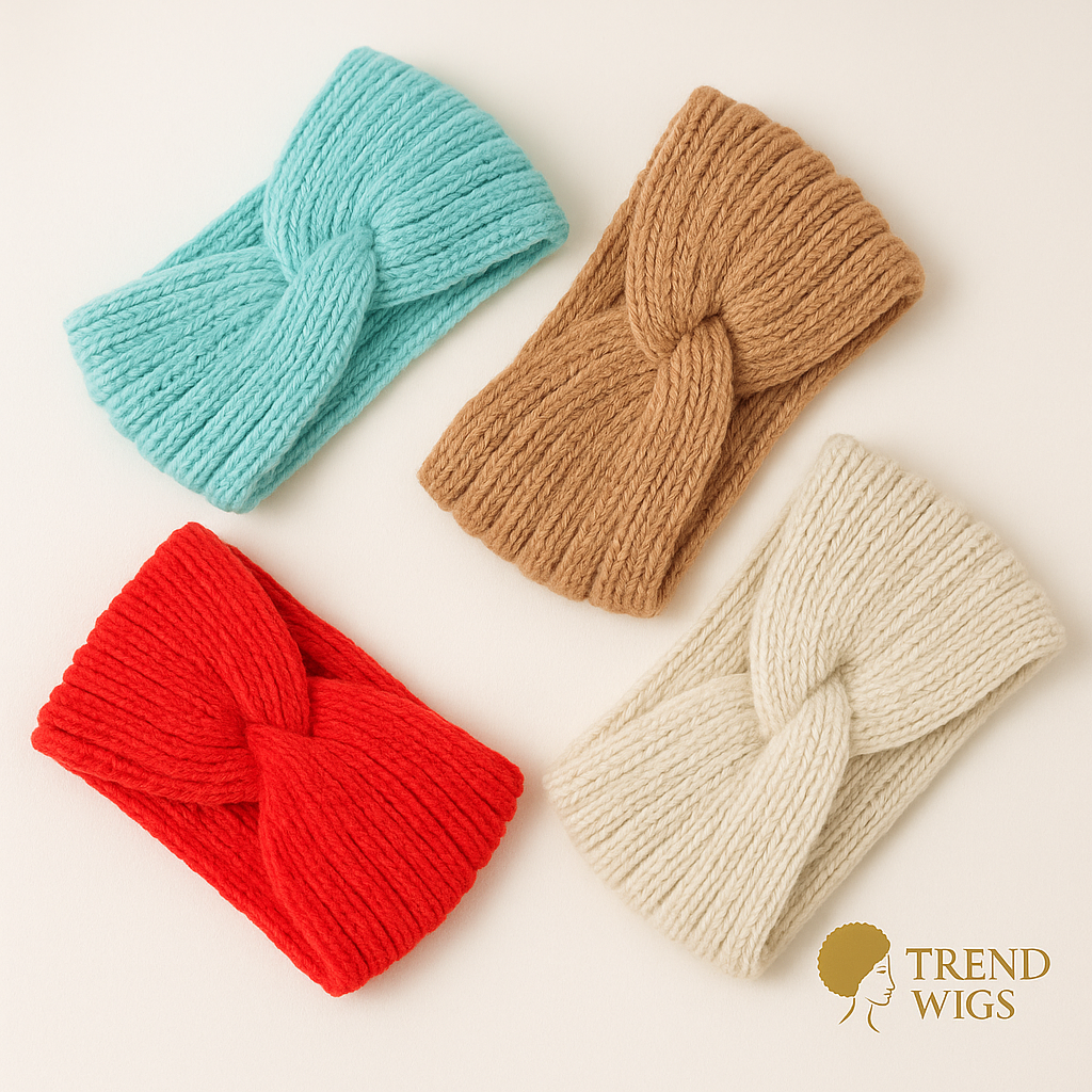 HeadBand | Bandeau Tressé femme, Tricot Doux Trend Wigs