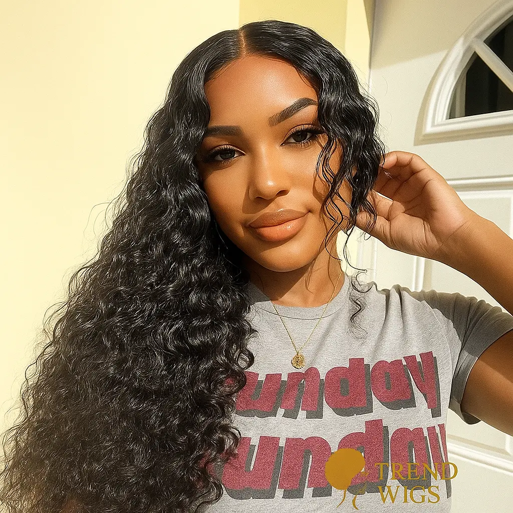 Perruque Longue Bouclée 13x6 HD – Loose Deep Wave Brésilienne Trend Wigs