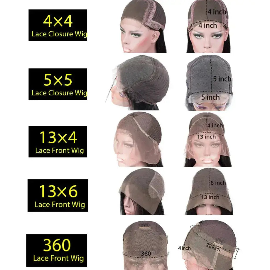 Wig Raw Hair Body Wave 100% Cheveux Humains brésiliens – Lace Front transparente (HD) TrendWigs